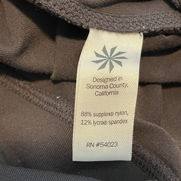 2017 Dark Gray Athleta Leggings Side Zipper Pockets Yoga Workout Women Size XS - Picture 9 of 15